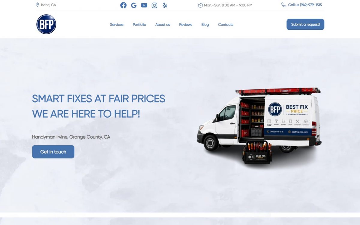 Best Fix Price — handyman в Irvine, CA