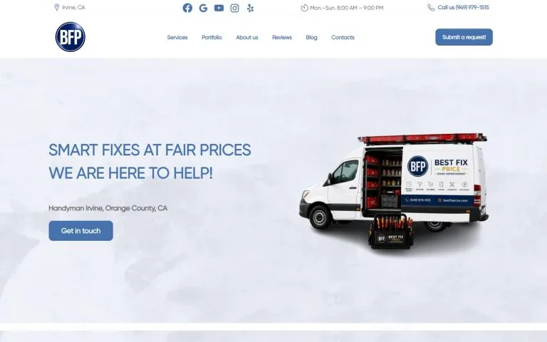 Best Fix Price — handyman в Irvine, CA