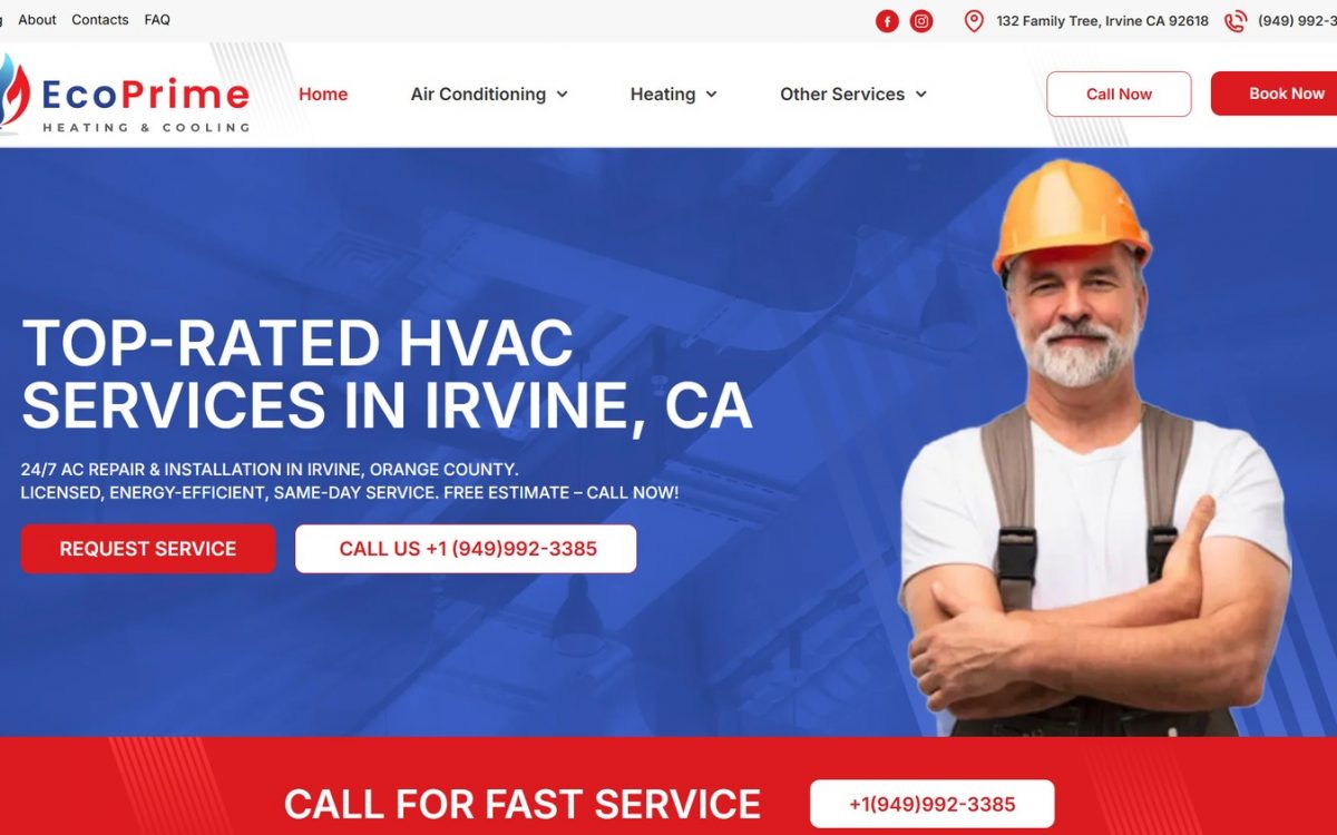 EcoPrime HVAC — отопление и кондиционеры