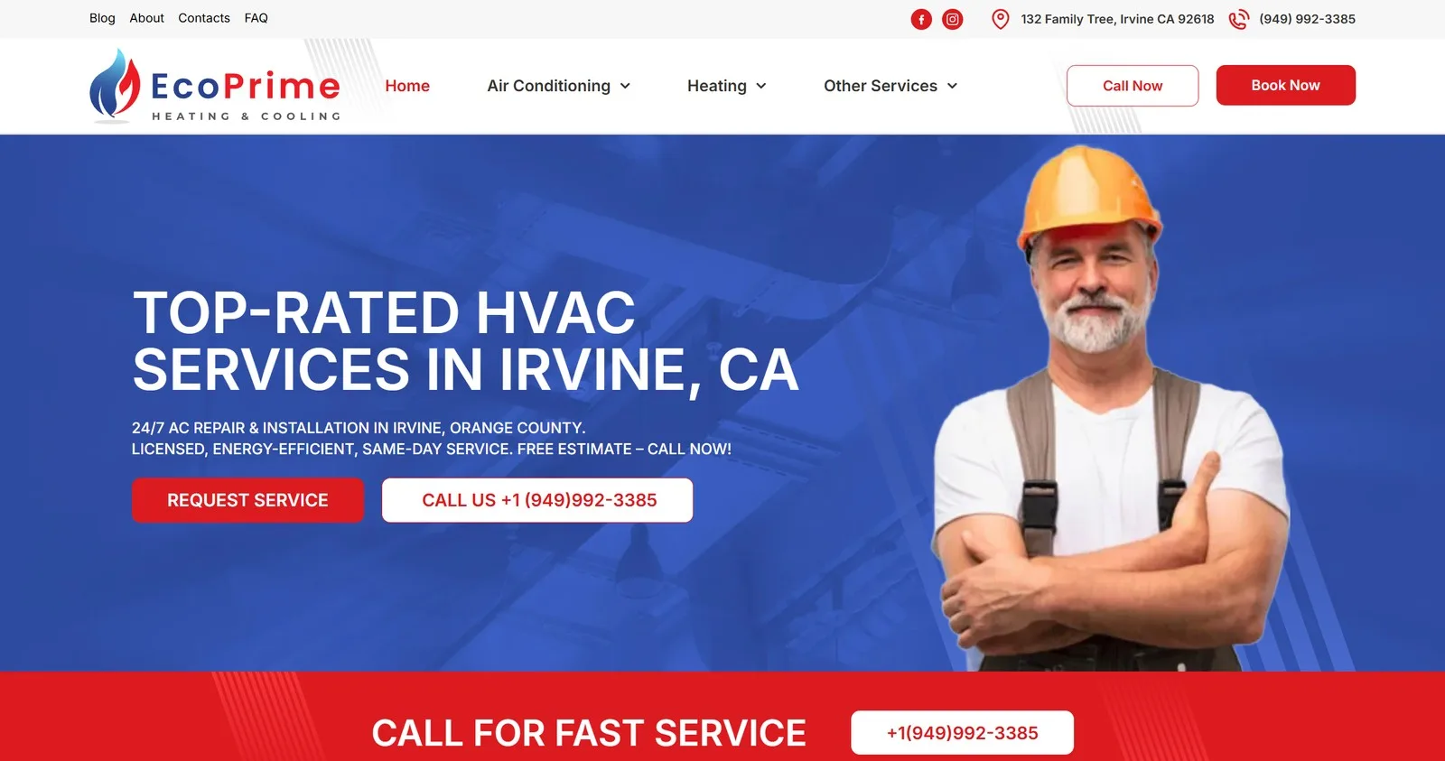 EcoPrime HVAC — отопление и кондиционеры