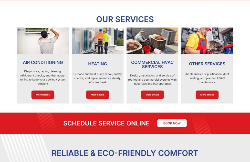 EcoPrime HVAC — отопление и кондиционеры — home full 02