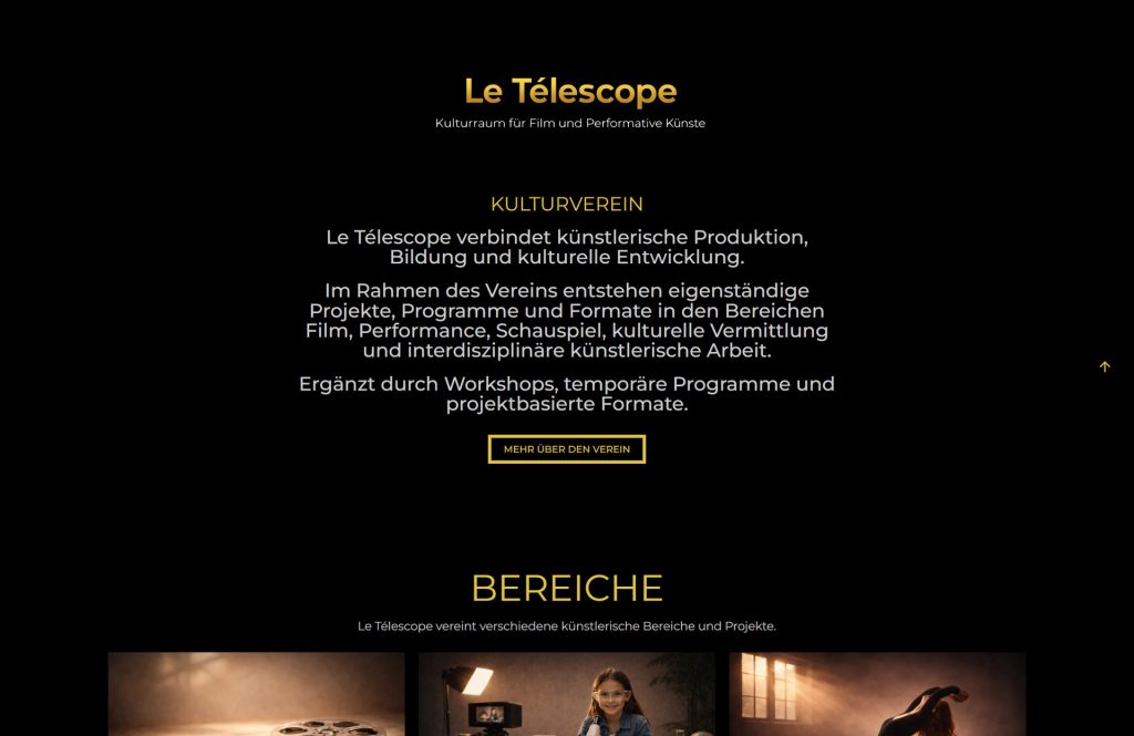 Le Télescope — film production & school — home full 02