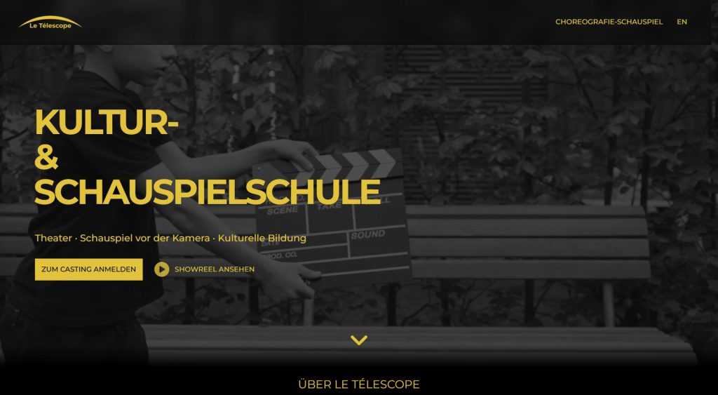 Le Télescope — film production & school — film 01